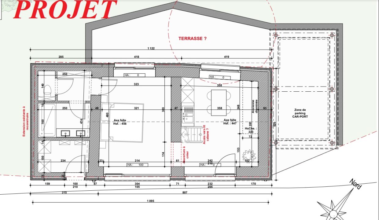 projet esquisse plan